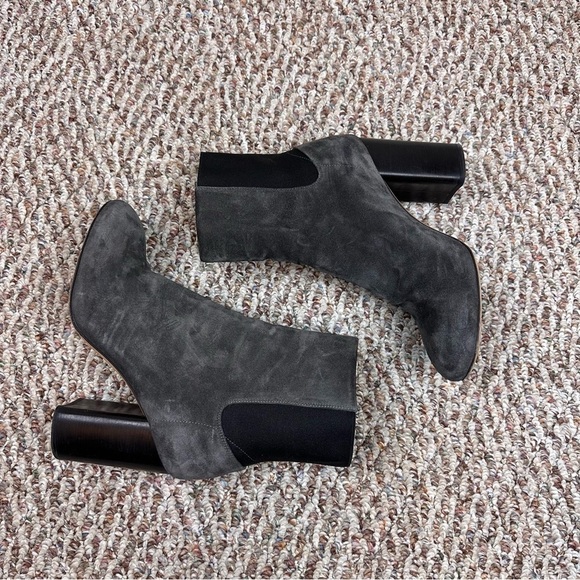RAG & BONE AGNES ASPHALT SUEDE BOOT - Picture 2 of 10